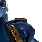 Shoulder Bag Medium Galleria Tote Medium Blue Saffiano Lux Leather