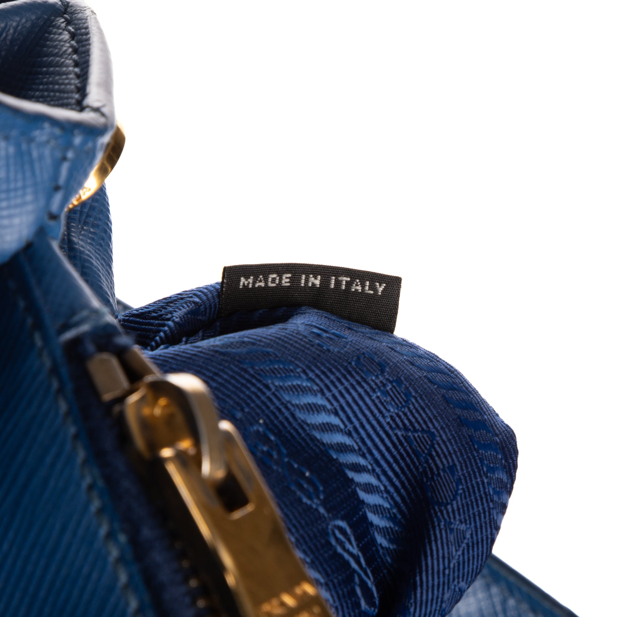 Shoulder Bag Medium Galleria Tote Medium Blue Saffiano Lux Leather