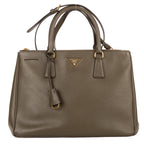 Shoulder Bag Medium Galleria Tote Medium Dark Green Saffiano Lux Leather