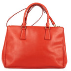 Shoulder Bag Medium Galleria Tote Medium Orange Saffiano Lux Leather