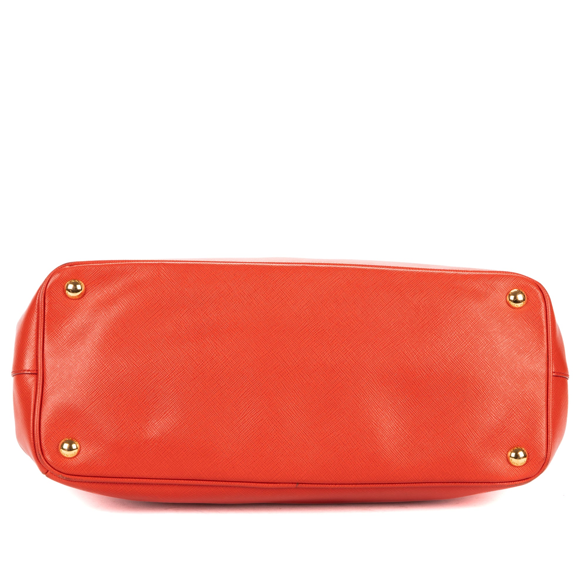 Shoulder Bag Medium Galleria Tote Medium Orange Saffiano Lux Leather
