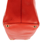 Shoulder Bag Medium Galleria Tote Medium Orange Saffiano Lux Leather