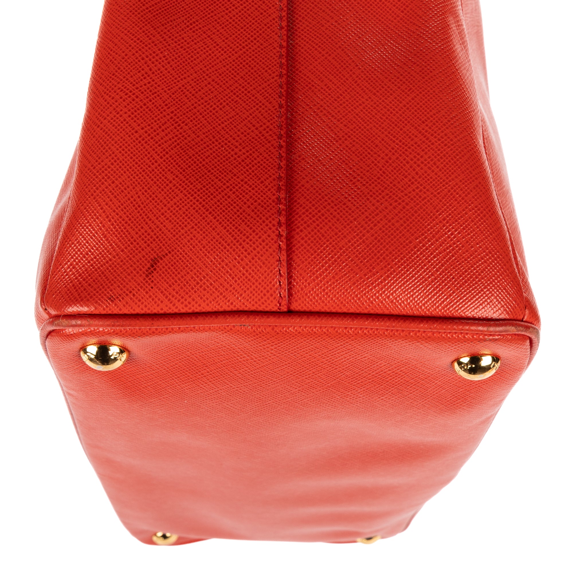 Shoulder Bag Medium Galleria Tote Medium Orange Saffiano Lux Leather