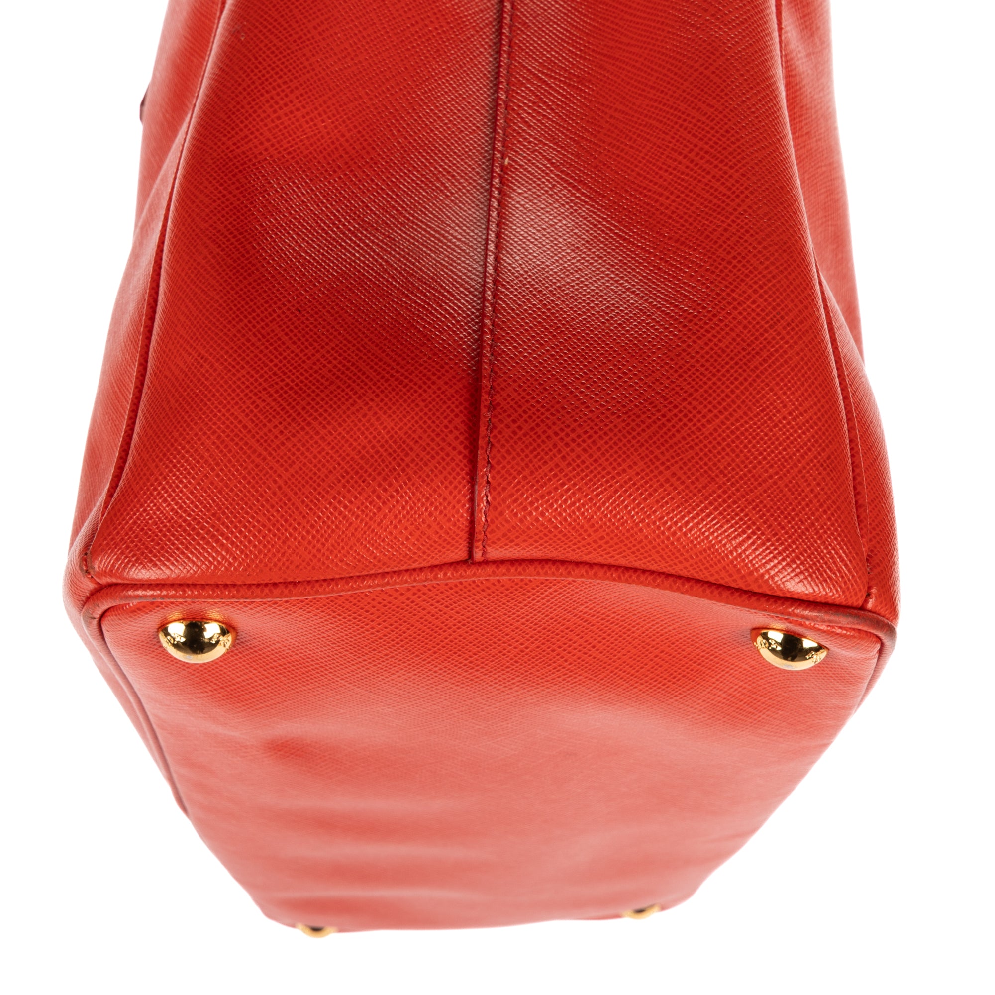 Shoulder Bag Medium Galleria Tote Medium Orange Saffiano Lux Leather