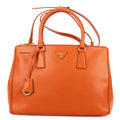 Shoulder Bag Medium Galleria Tote Medium Orange Saffiano Lux Leather