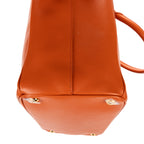 Shoulder Bag Medium Galleria Tote Medium Orange Saffiano Lux Leather