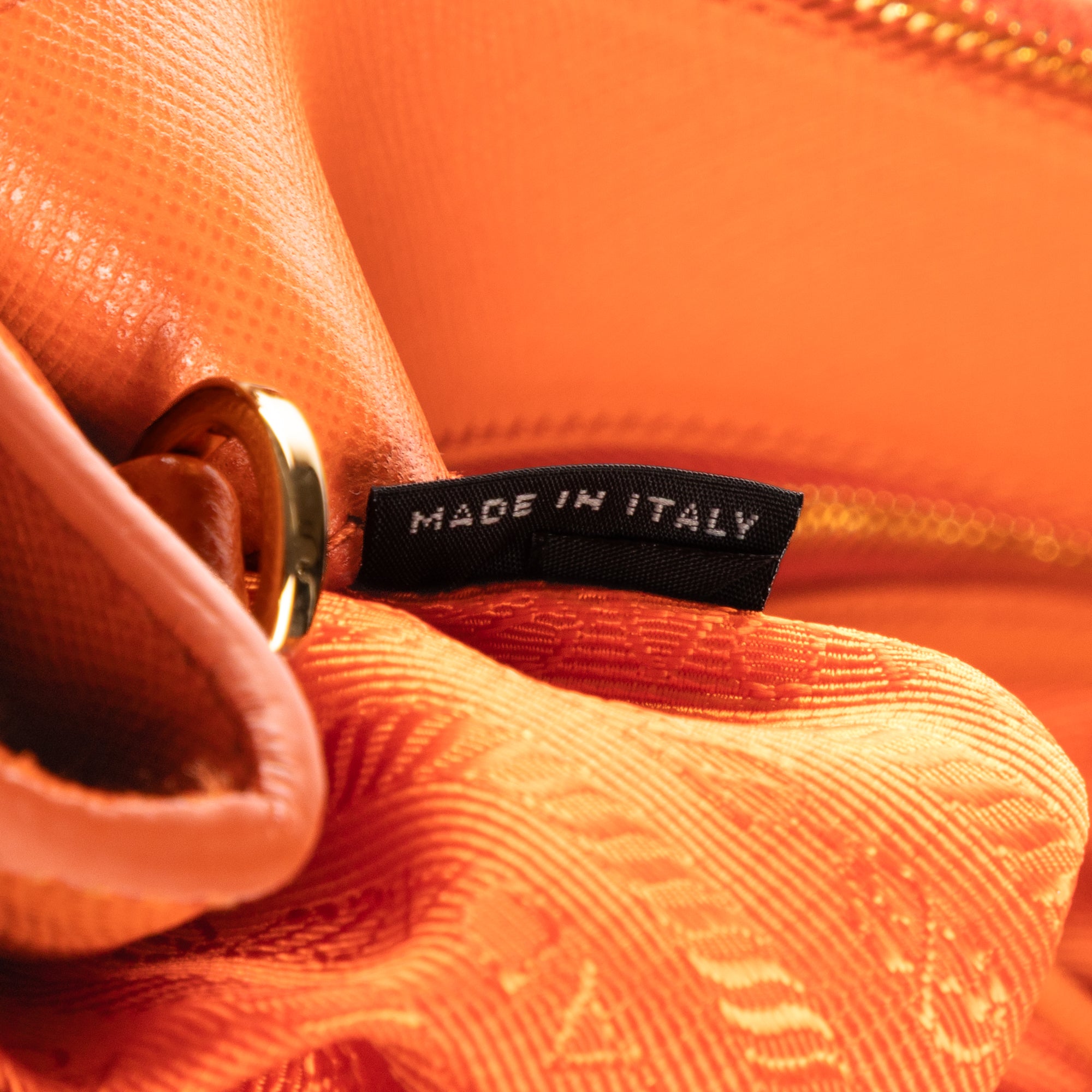 Shoulder Bag Medium Galleria Tote Medium Orange Saffiano Lux Leather