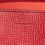 Shoulder Bag Drew Crossbody Bag Mini Red Grained Calfskin Leather