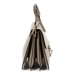 Shoulder Bag Medium Faye Bag Medium Grey Calfskin/Suede Leather