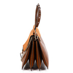 Shoulder Bag Medium Faye Bag Medium Brown Calfskin/Suede Leather