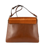 Shoulder Bag Medium Faye Bag Medium Brown Calfskin/Suede Leather