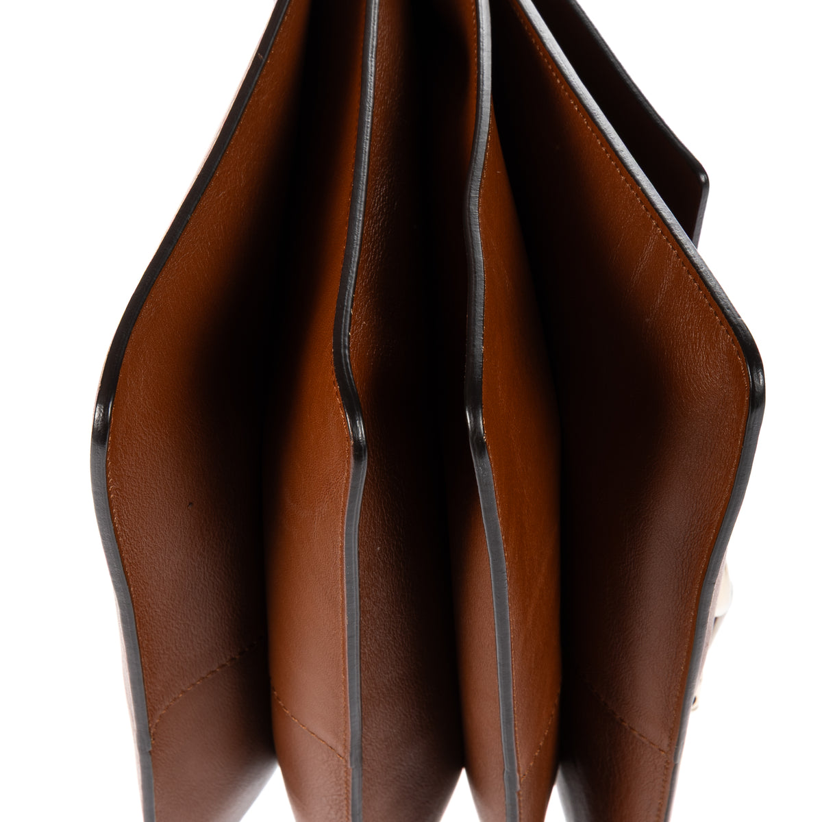 Shoulder Bag Medium Faye Bag Medium Brown Calfskin/Suede Leather