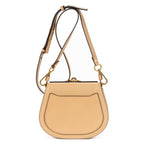 Shoulder Bag Small Nile Bracelet Bag Small Beige Suede Sudded Leather