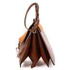 Shoulder Bag Medium Faye Bag Medium Brown Calfskin/Suede Leather