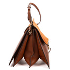 Shoulder Bag Medium Faye Bag Medium Brown Calfskin/Suede Leather