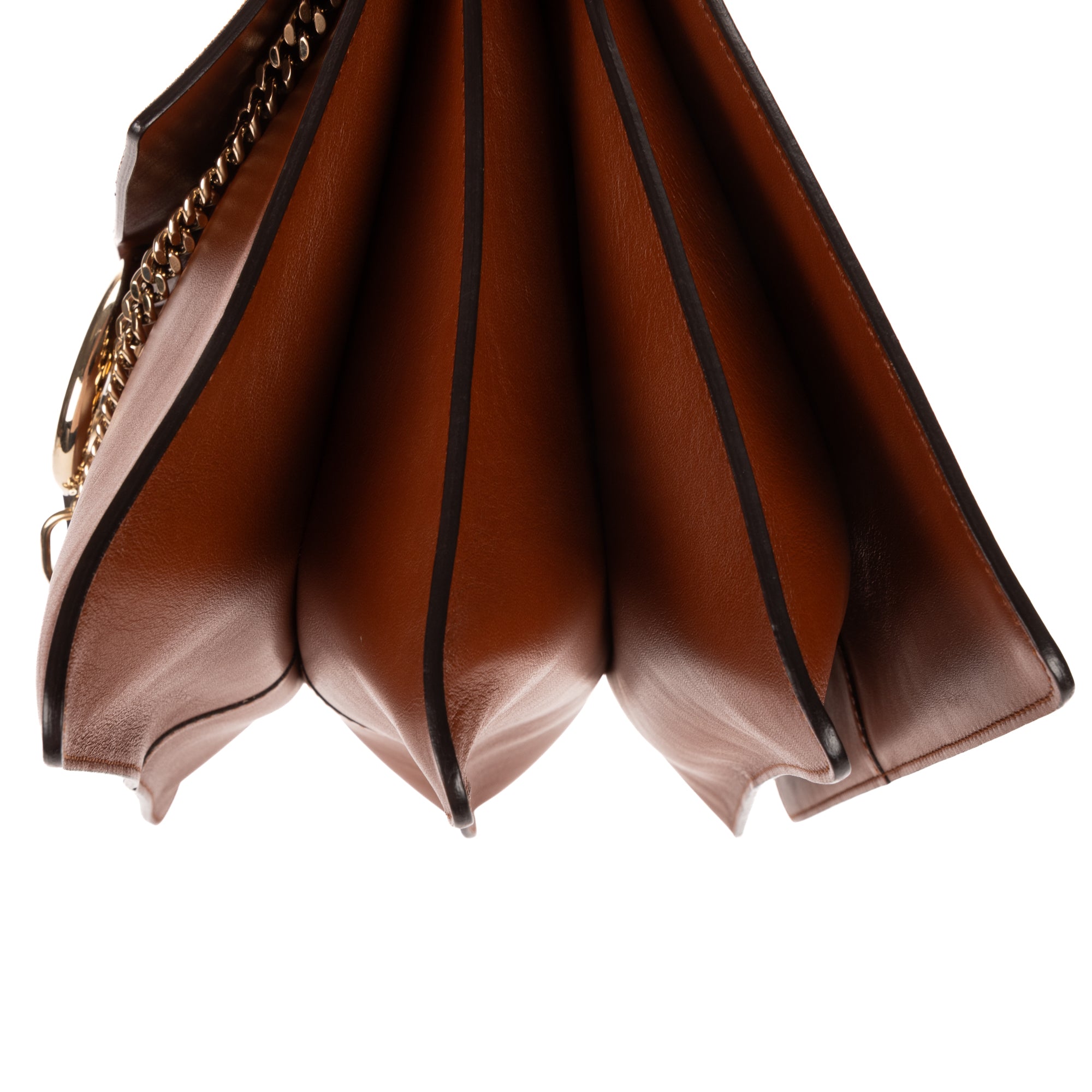 Shoulder Bag Medium Faye Bag Medium Brown Calfskin/Suede Leather