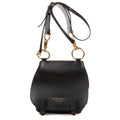 Shoulder Bag Bridle Lynher Bag Black Smooth Calfskin Leather