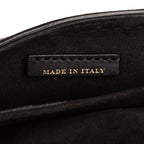 Shoulder Bag Bridle Lynher Bag Black Smooth Calfskin Leather