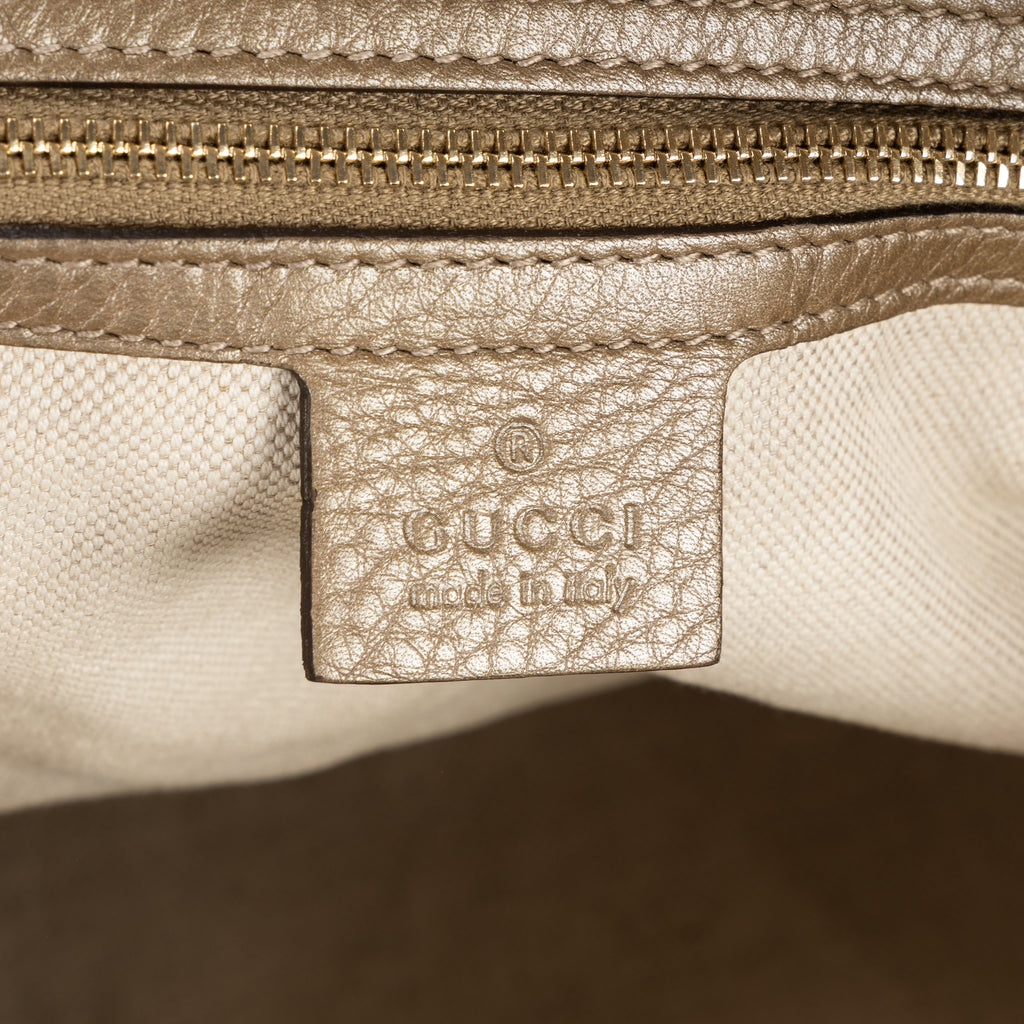 Shoulder Bag Bella Tote Beige Monogrammed Canvas