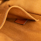 Shoulder Bag Medium Folco Black Triomphe Coated Canvas