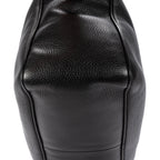 Shoulder Bag Soho Shopping Tote Black Grained Calfskin Leather