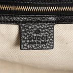 Shoulder Bag Soho Shopping Tote Black Grained Calfskin Leather