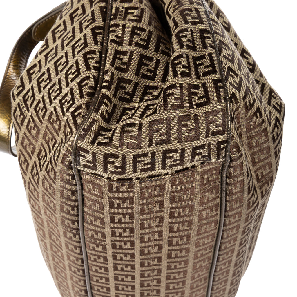 Shoulder Bag Shopper Tote Bag Green Zucchino Canvas