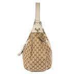 Shoulder Bag Large Emily Chain Large Beige Monogrammed Canvas