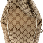Shoulder Bag Large Emily Chain Large Beige Monogrammed Canvas