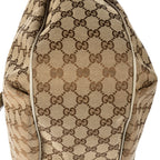 Shoulder Bag Large Emily Chain Large Beige Monogrammed Canvas