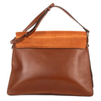 Shoulder Bag Medium Faye Bag Medium Brown Calfskin/Suede Leather