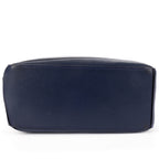Shoulder Bag Small Puzzle Bag Small Navy Grained Calfskin Leather