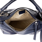 Shoulder Bag Small Puzzle Bag Small Navy Grained Calfskin Leather