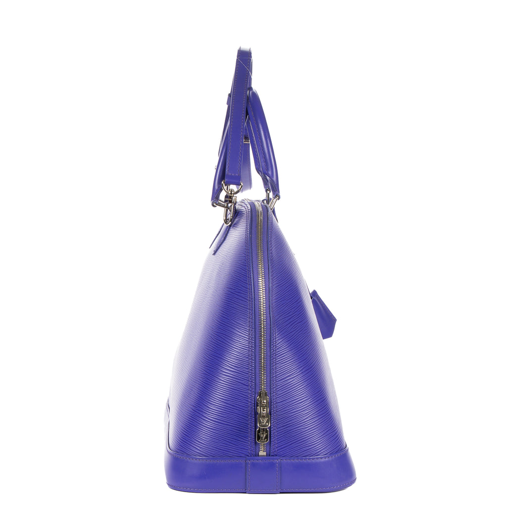 Shoulder Bag Alma GM Purple Epi