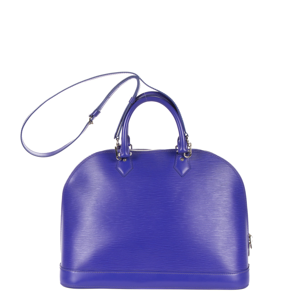 Shoulder Bag Alma GM Purple Epi