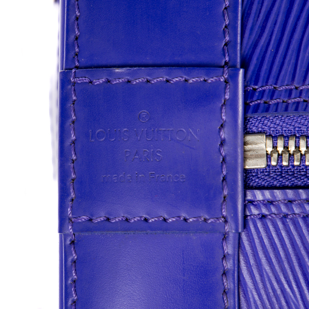 Shoulder Bag Alma GM Purple Epi