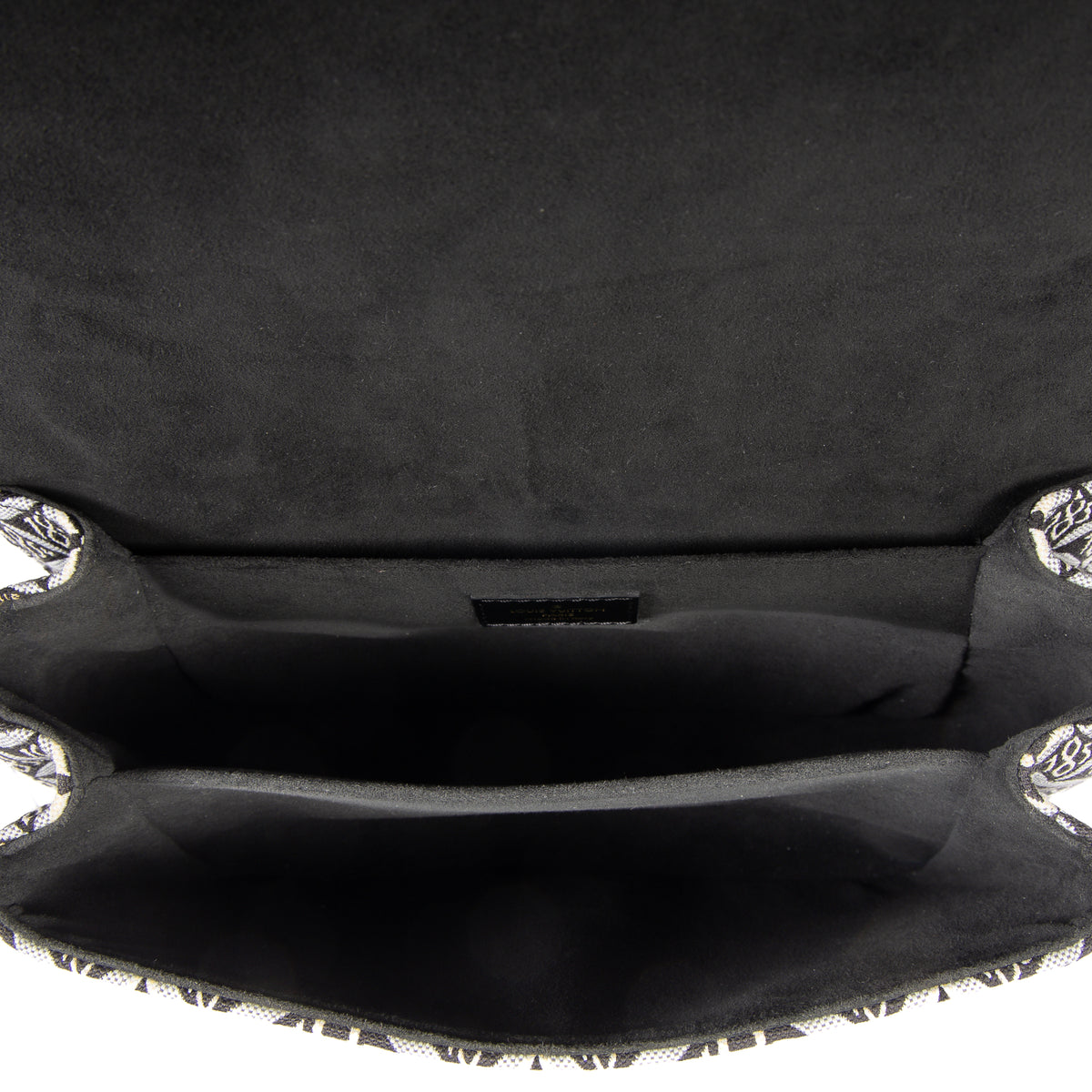 Shoulder Bag Ltd. Ed. 1854 Pochette Metis MM Black Jacquard Textile Canvas