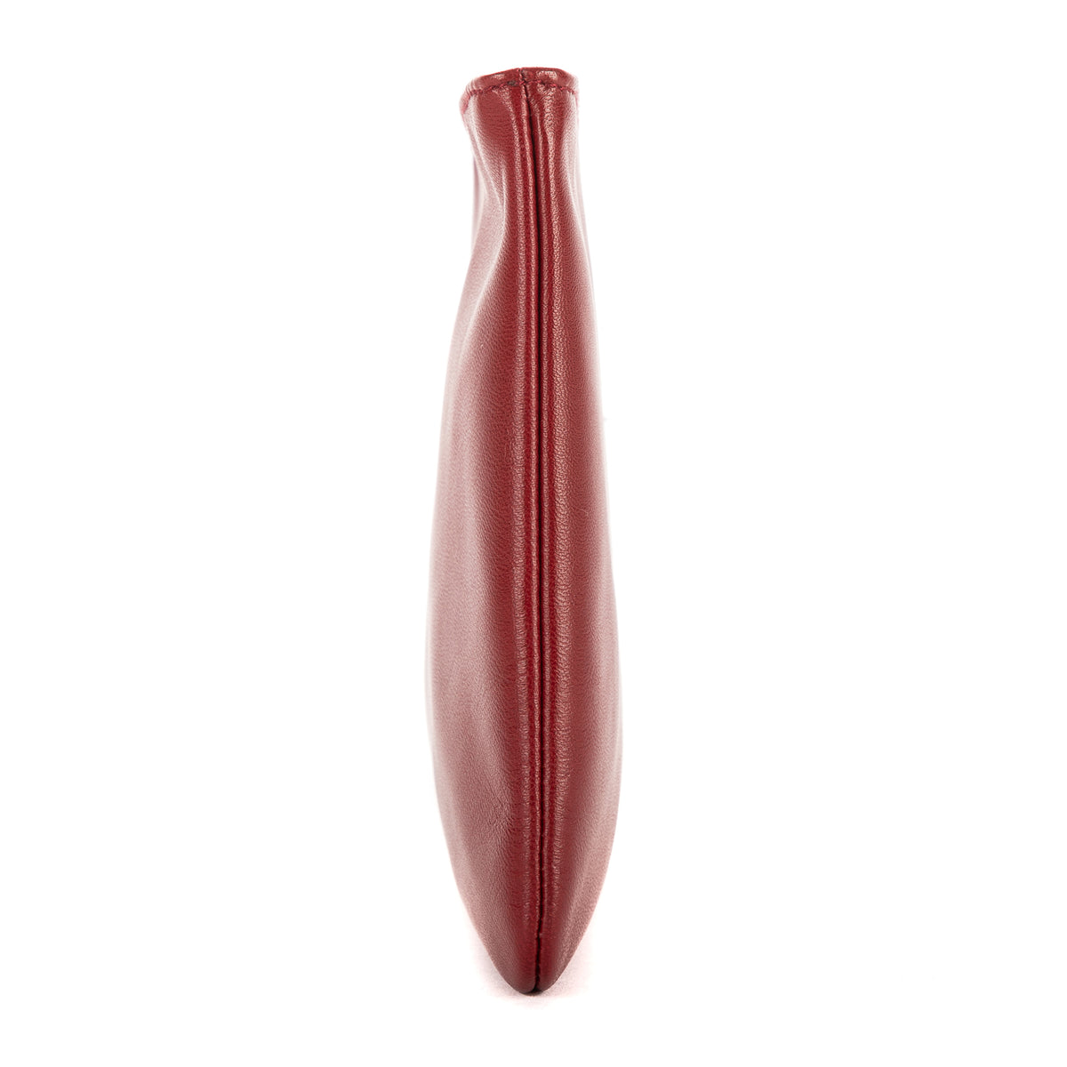 Clutch Anagram Logo Clutch Red Nappa Leather