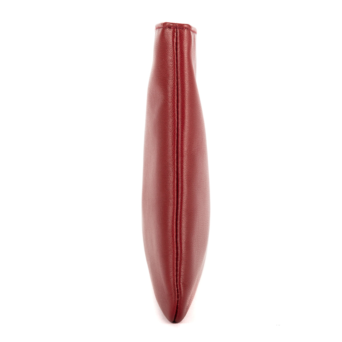 Clutch Anagram Logo Clutch Red Nappa Leather