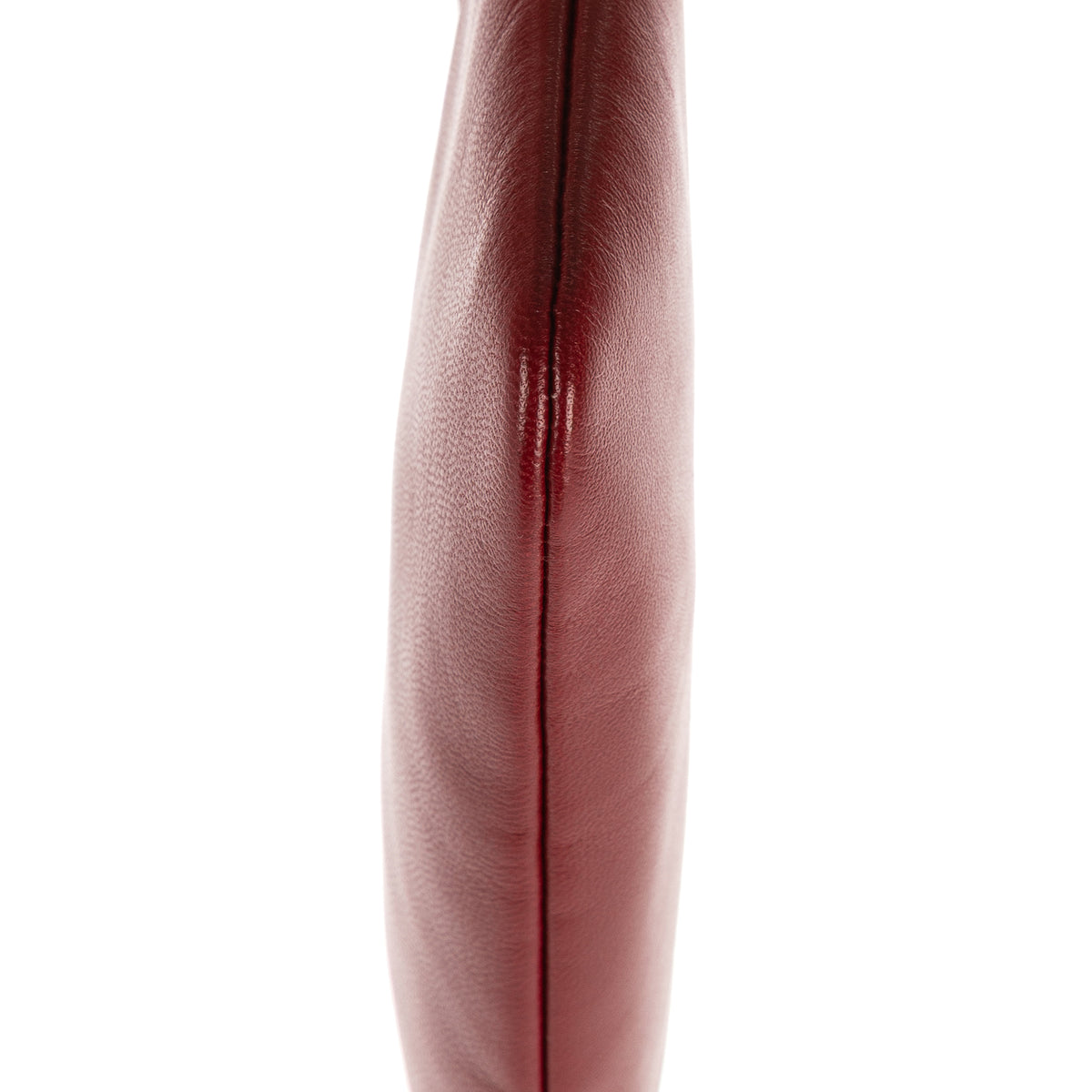 Clutch Anagram Logo Clutch Red Nappa Leather