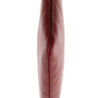 Clutch Anagram Logo Clutch Red Nappa Leather