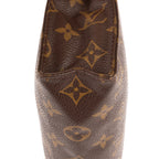 Pouch Vintage Toilet Pouch Brown Monogram Canvas