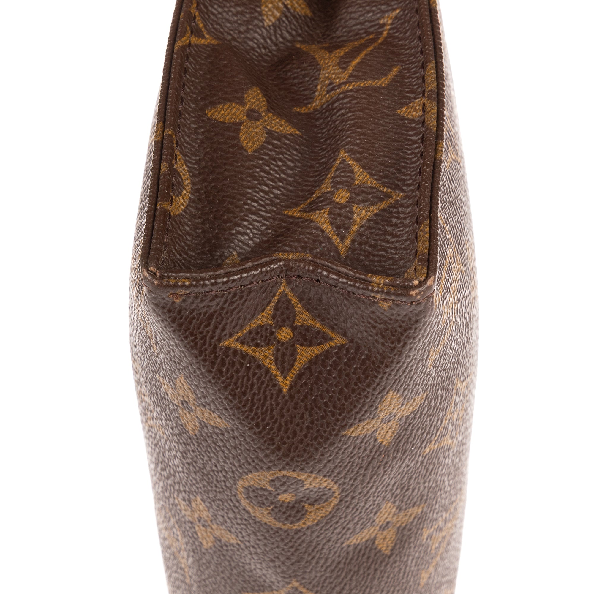 Pouch Vintage Toilet Pouch Brown Monogram Canvas