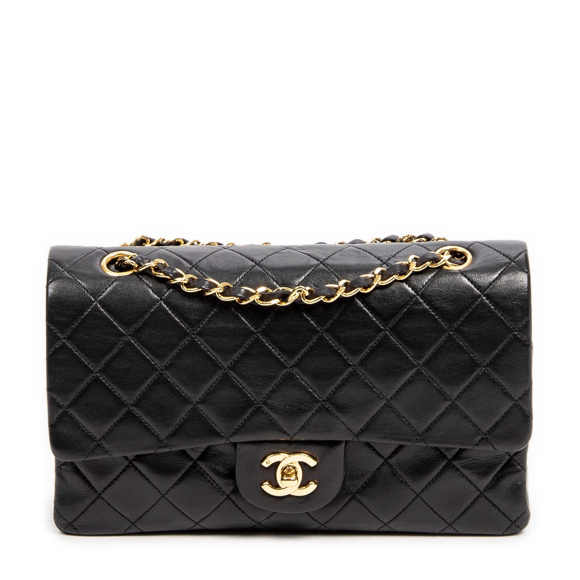 Pre-owned Chanel Medium Classic Double Flap Pearlescent Ivory Caviar B –  Madison Avenue Couture