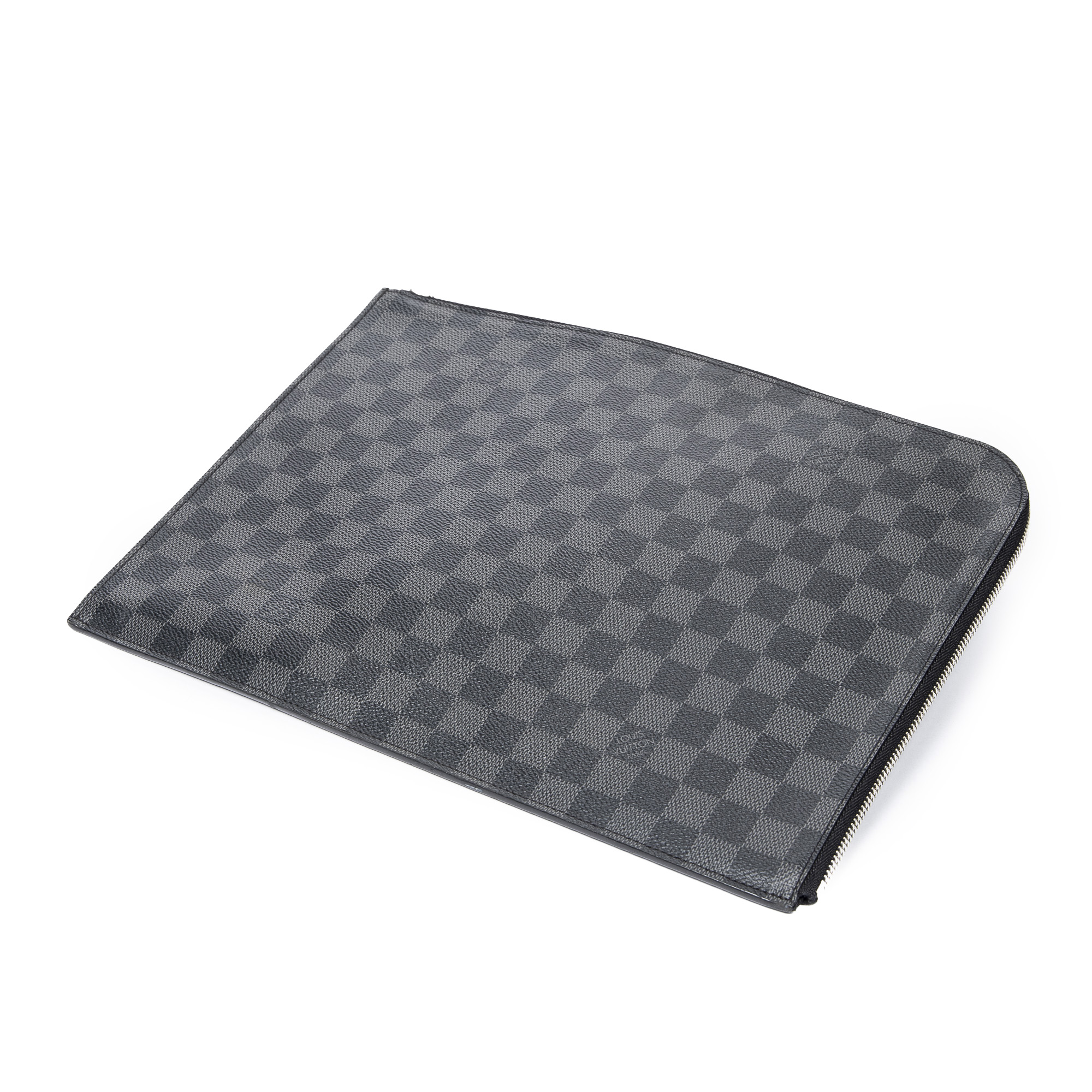 Louis Vuitton, Bags, Louis Vuitton Pochette Jour Gm In Blackgrey Damier  Graphite