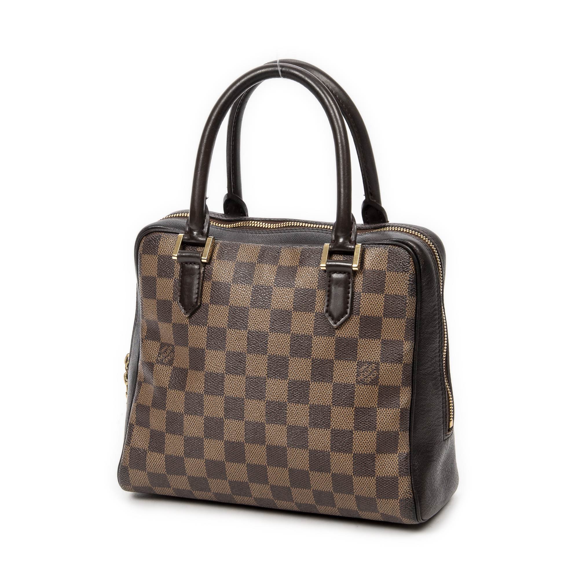 Louis Vuitton Damier Ebene Brera Square Boston Bag