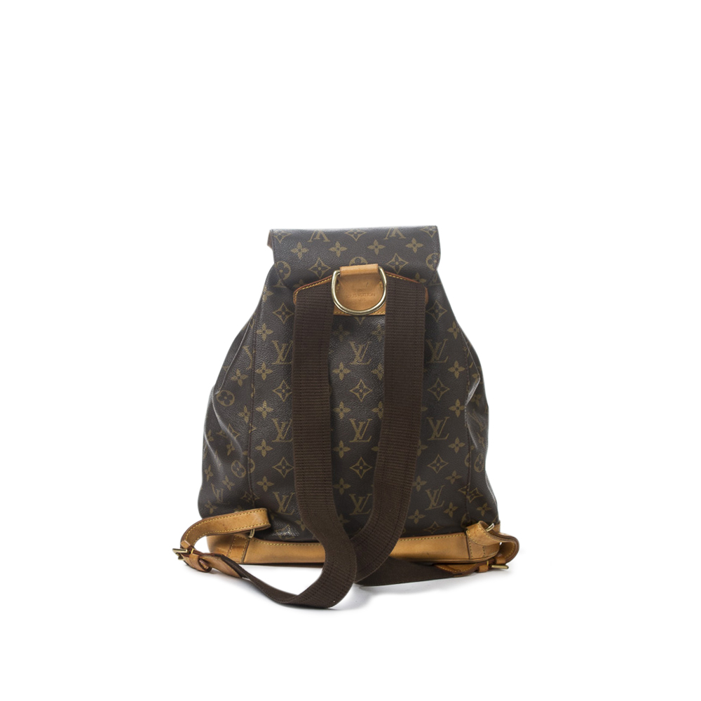 Louis Vuitton Vintage Monogram Montsouris Backpack - Brown GM