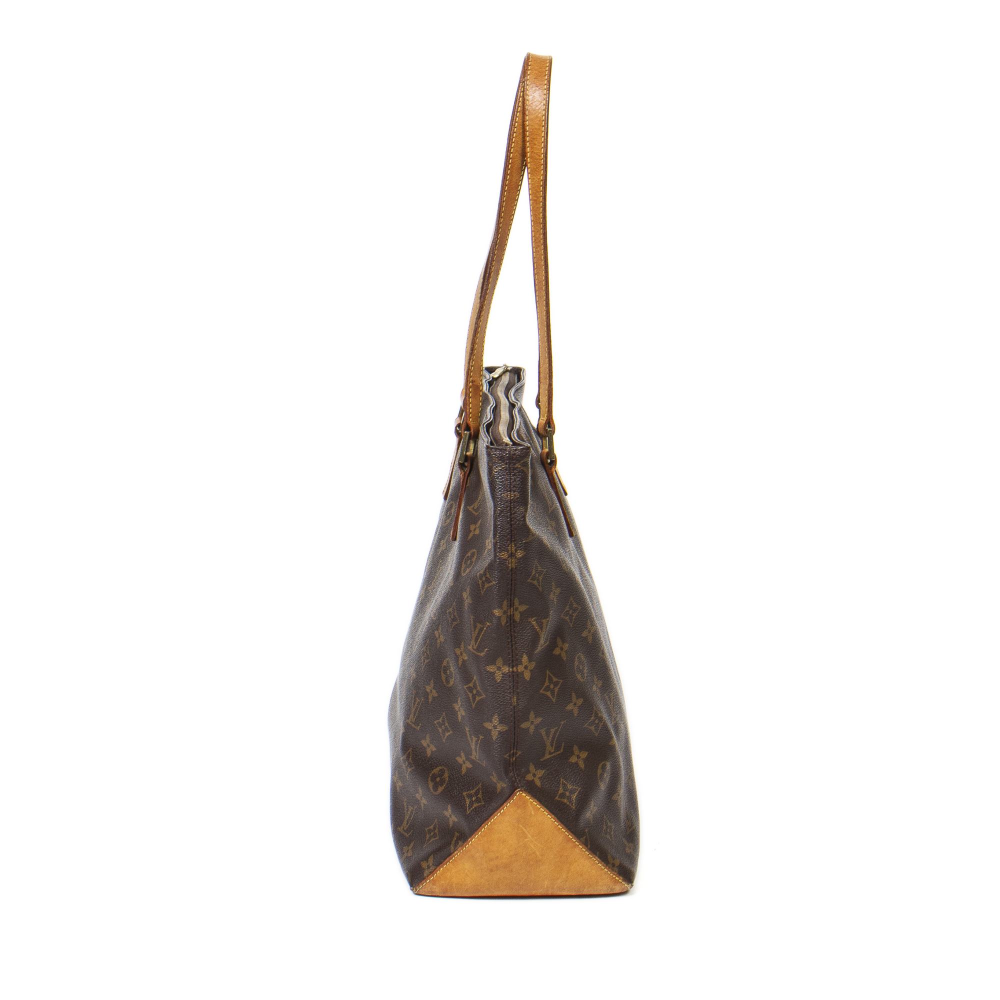 Louis Vuitton Cabas Mezzo Brown Monogram Canvas