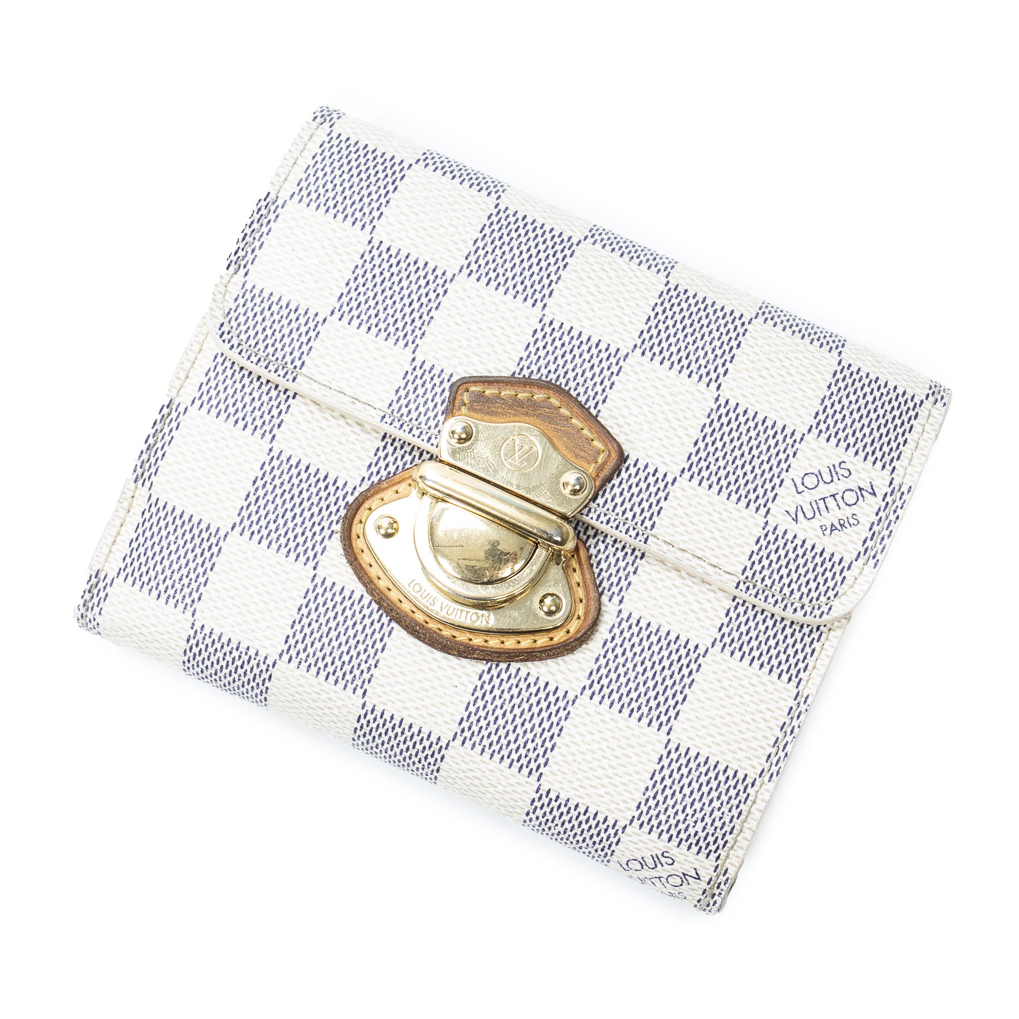 Joey Damier Azur Wallet