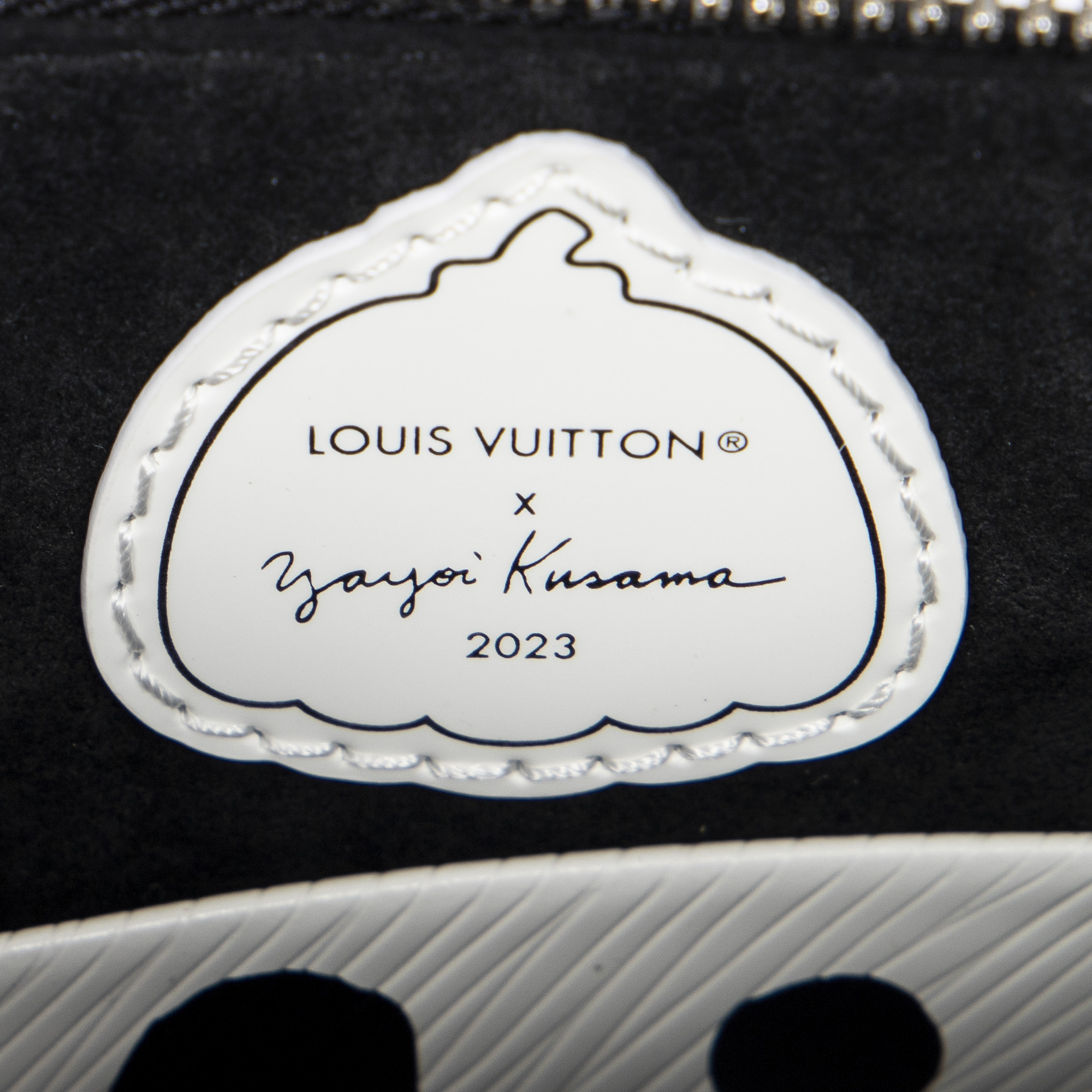 Louis Vuitton Ltd. Ed. yayoi Kusama Infinity Dots Alma Bb in Black